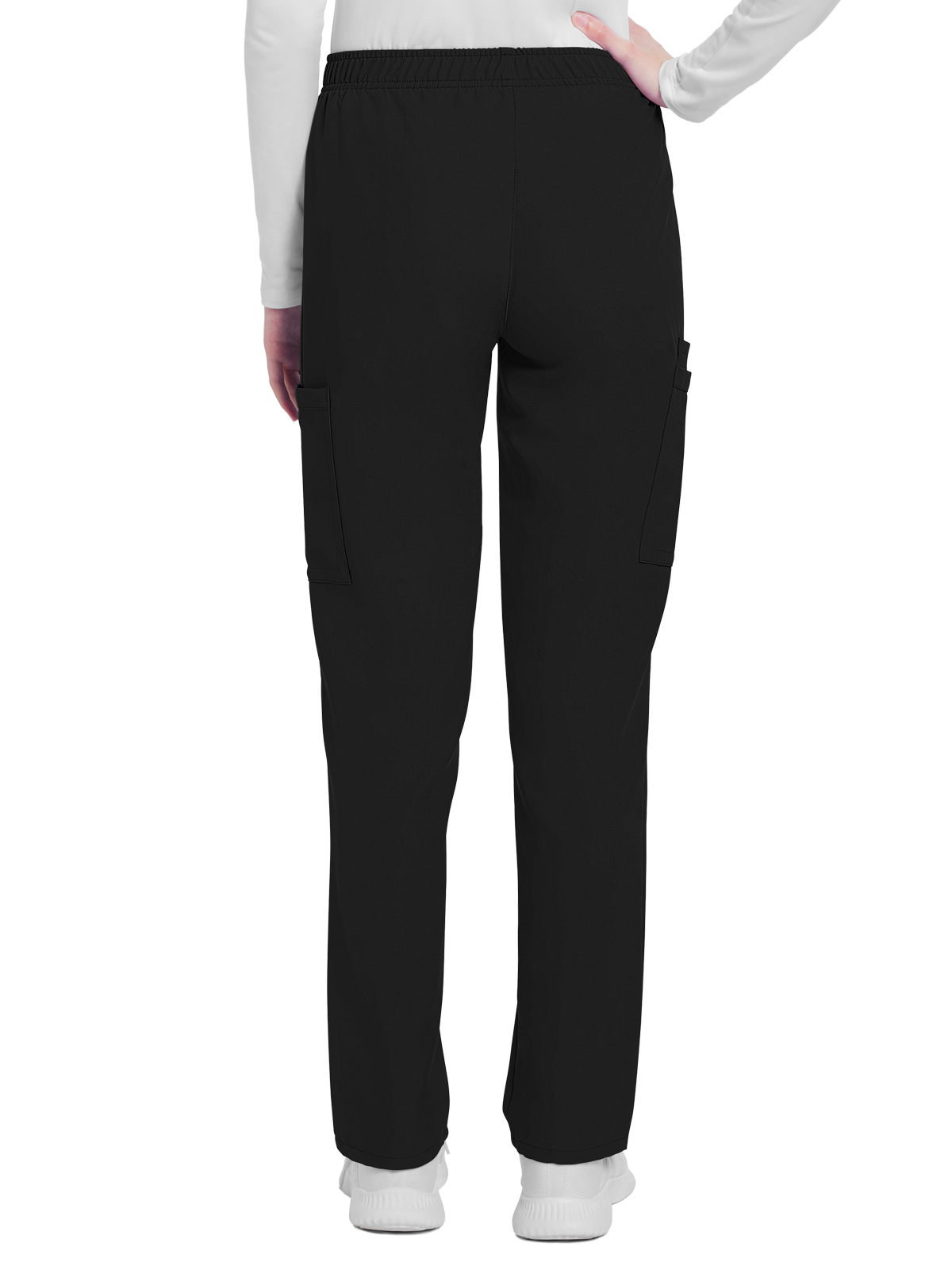 Cherokee - WW Originals Ultra - Women's 3-Pocket Mid Rise Cargo Pant