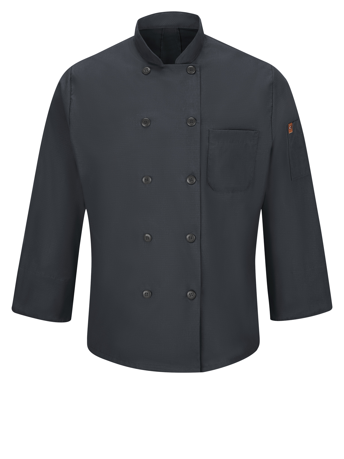 Red Kap Culinary - Men's Ten-Button 25" Chef Coat with OilBlok + MIMIX™