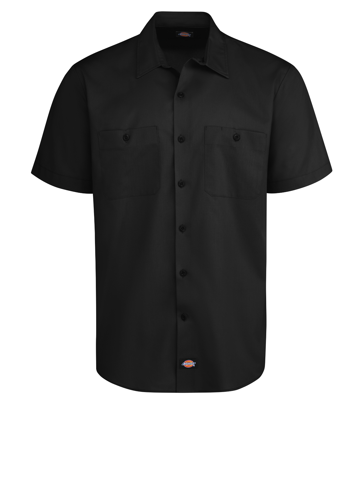 Dickies Shirts - Men's Industrial WorkTech Ventilated Short-Sleeve Work Shirt With Cooling Mesh