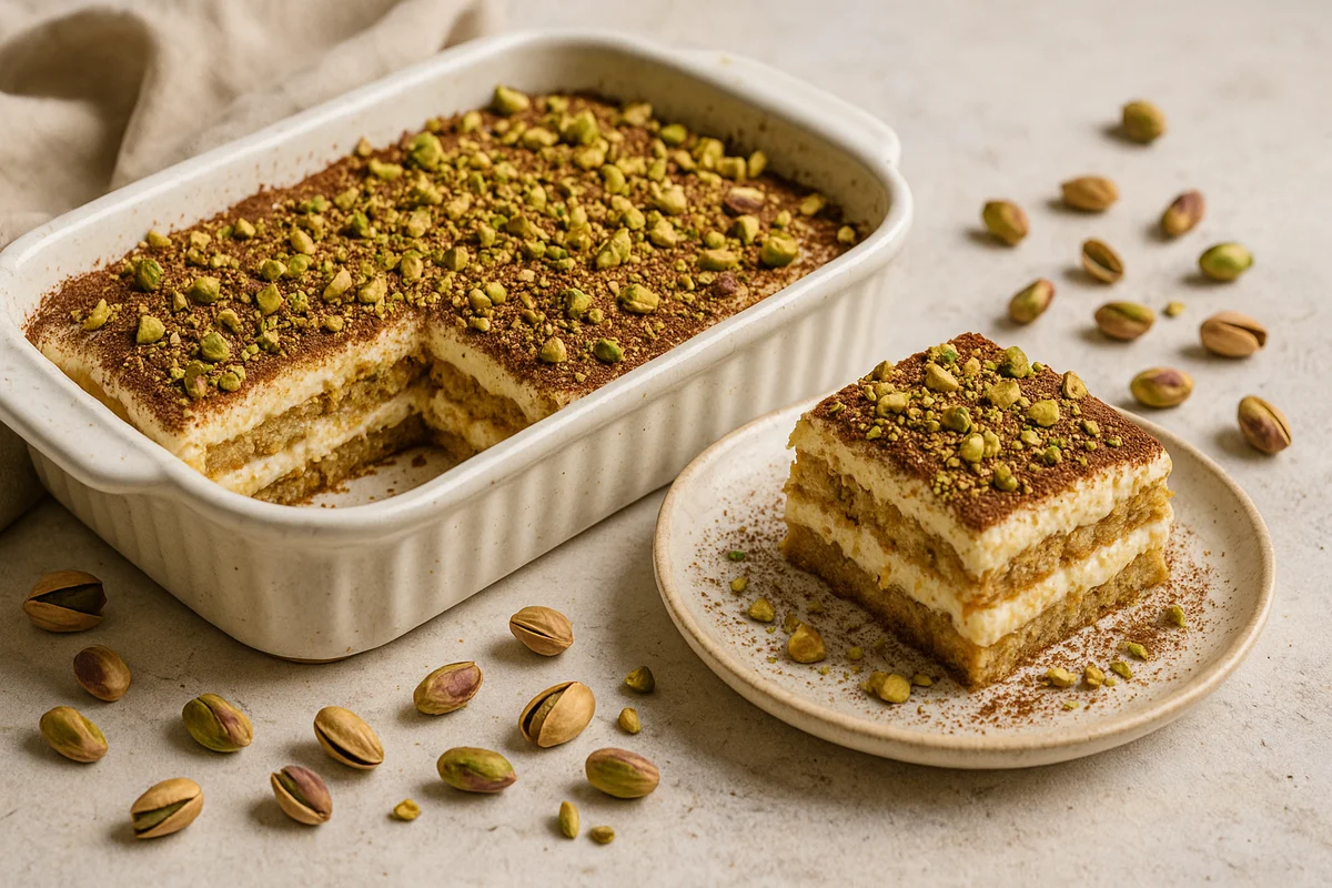 Pistache Tiramisu