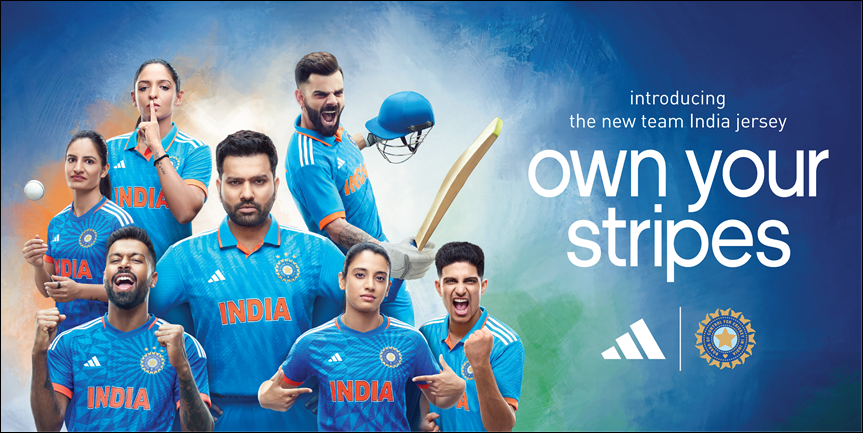 Adidas Bcci Reveal The All New Team India Jersey 8209