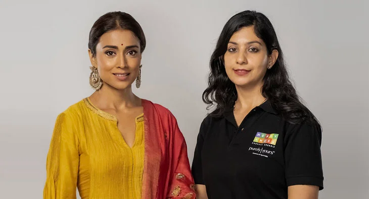 Shriya Saran is the first brand ambassador of Ayurvedic personal care brand Herby Angel