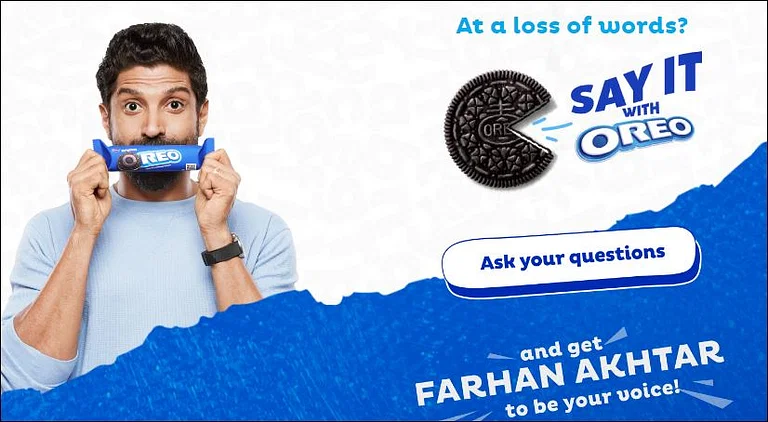 Farhan Akhtar 'says it with OREO' in new generative-AI campaign