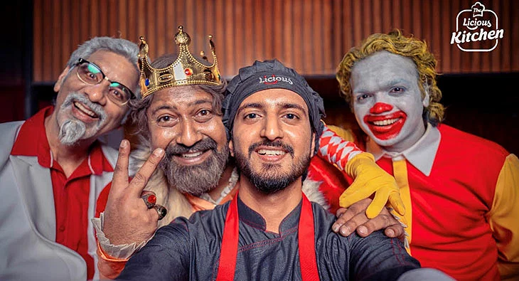 Licious brings famous foes – Clown, King & Colonel – together on Friendship Day