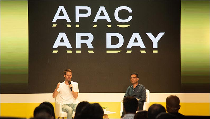 We're excited to build future with such incredible local Indian talent: Evan Spiegel