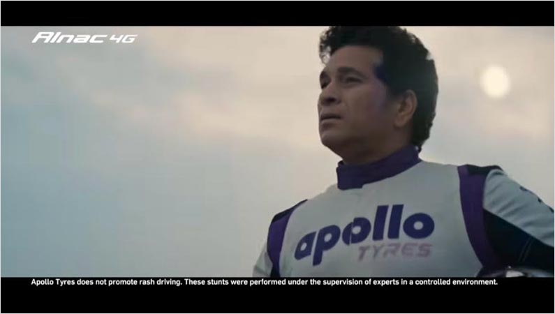 Apollo Tyres Unveils Sachin Tendulkar's Adrenaline-Packed Digital Film Series
