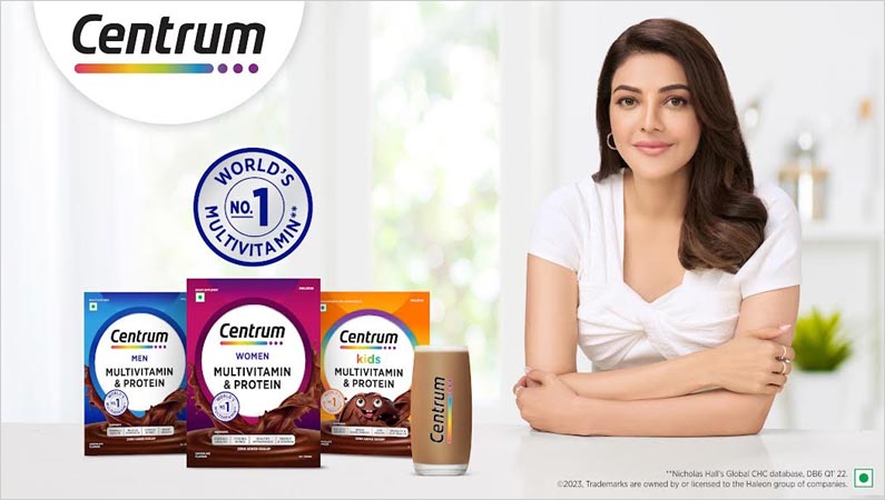 Centrum's New Campaign With Kajal Aggarwal For Its Range Of Multivitamin & Protein Powders