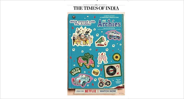 The Archies: TOI creates a 'sticker page' for fans