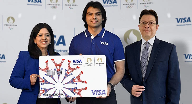 Neeraj Chopra is new brand ambassador of Visa in India