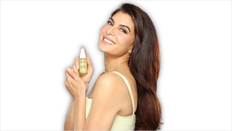 Jacqueline Fernandez in new campaign for Lotus White Glow Gold Radiance Serum