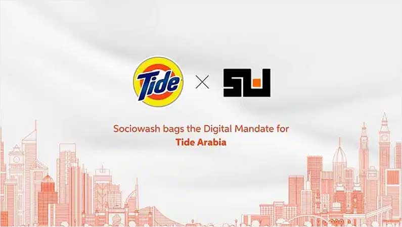 Sociowash wins digital mandate of UAE-based detergent brand Tide Arabia