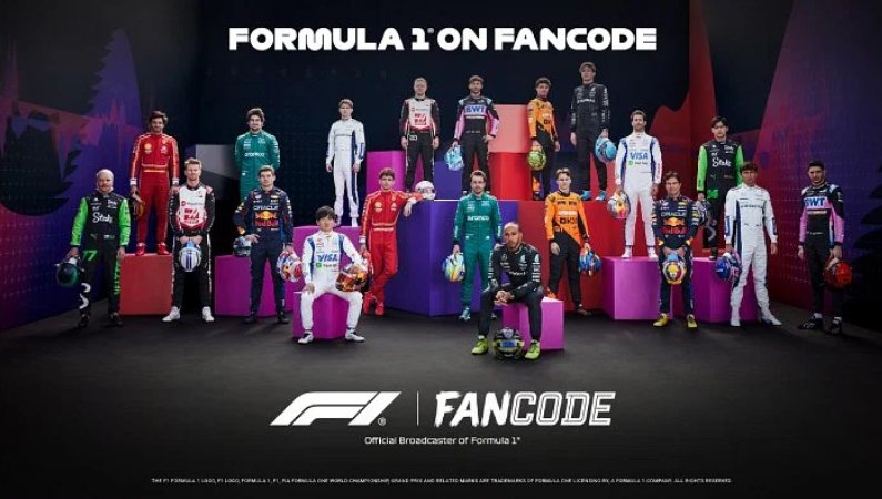 FanCode signs multi-year broadcasting deal with Formula 1