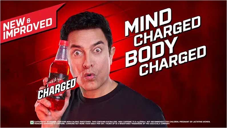 Charged by Thums Up unveils new campaign with Aamir Khan & Darsheel Safary