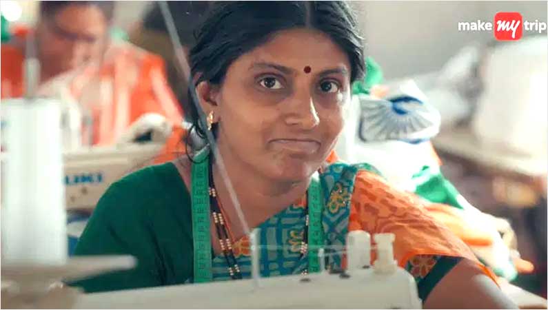 MakeMyTrip pays tribute to all-women team of flag makers from Hubli