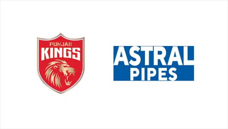 Punjab Kings announces Astral Pipes as Associate Partner for the upcoming season