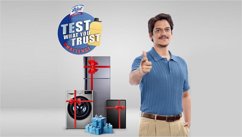 Lizol with Actor Vijay Varma launches #TestWhatYouTrust challenge