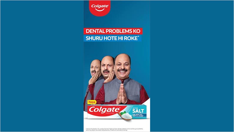 Colgate Active Salt redefines oral hygiene with a new and improved formula