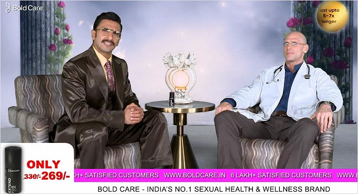 Bold Care’s new film has Ranveer Singh as teleshopping show host