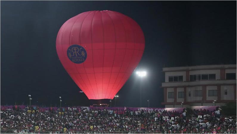 Rajasthan Royals introduce first-ever Hot Air Balloon Viewing Experience