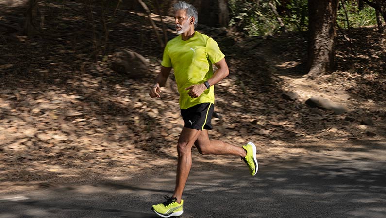 Milind Soman is PUMA's Running Ambassador