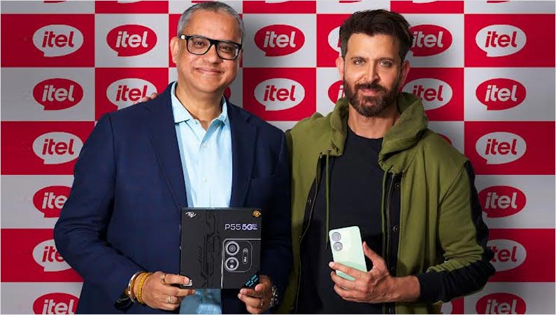 Hrithik Roshan continues his association with itel Mobile