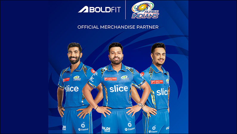 Boldfit Announces Partnership with Mumbai Indians this IPL Season