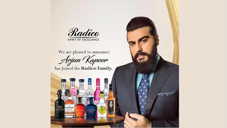 Radico Khaitan Limited Collaborates with Actor Arjun Kapoor for its Premium Brands