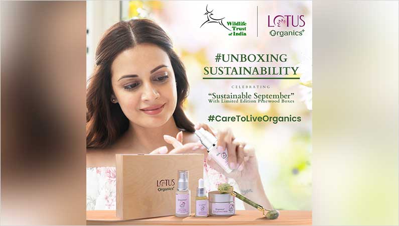 Lotus Organics+ associates with the Wildlife Trust of India