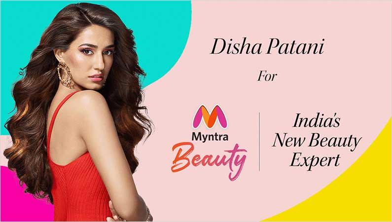 Disha Patani highlights Myntra as 'India's New Beauty Expert'