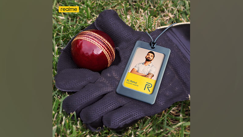 realme announces KL Rahul as the brand ambassador for the smartphone category E