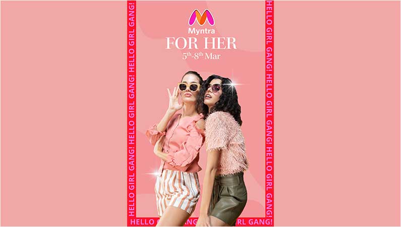 Myntra announces the arrival 'Myntra for Her' India's much anticipated fashion event for women