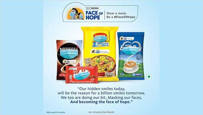 Maggi, Nescafe and other Nestle India brands 'mask up' to raise Covid awareness