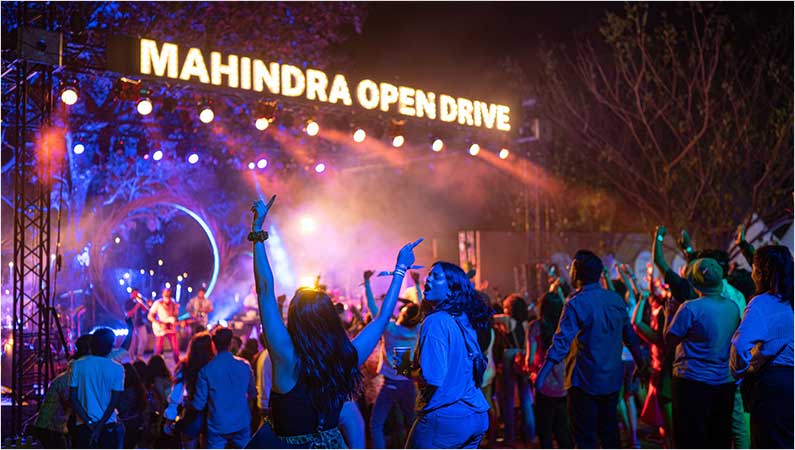 'Mahindra Open Drive' successfully kicks off India's music festival calendar for 2022