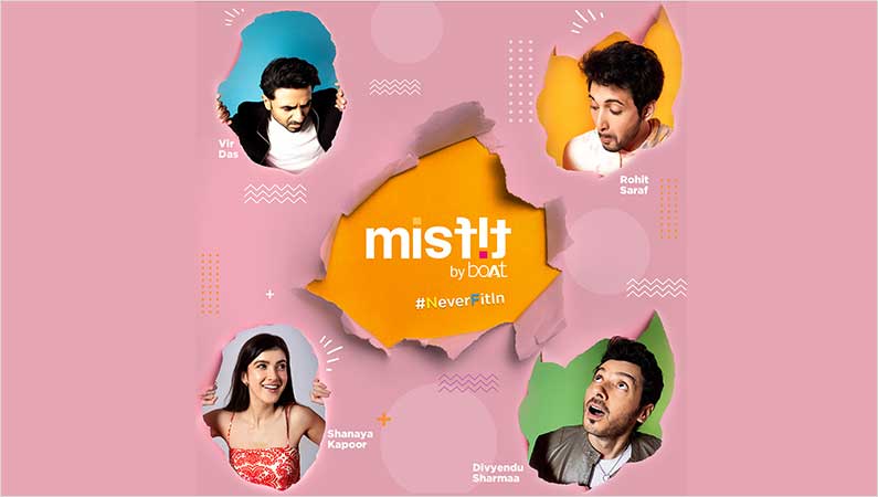 MISFIT by boAt onboards Shanaya Kapoor, Vir Das, Divyendu Sharmaa, and Rohit Saraf as brand ambassadors