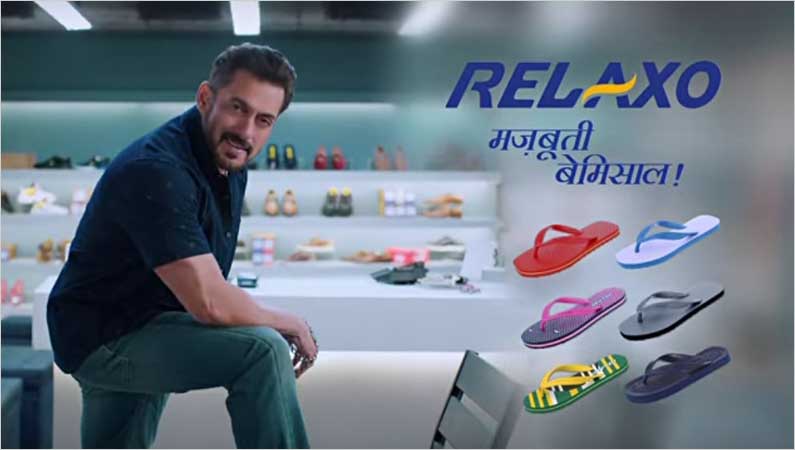 Relaxo launches new TV ad campaign #MazbootiBemisaal with Salman Khan