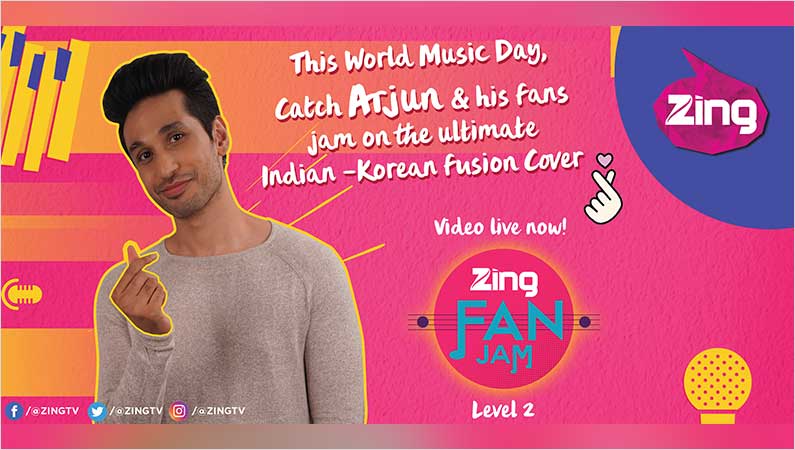 Zing ropes in Arjun Kanungo for a special Indian-Korean music cover video for World Music Day