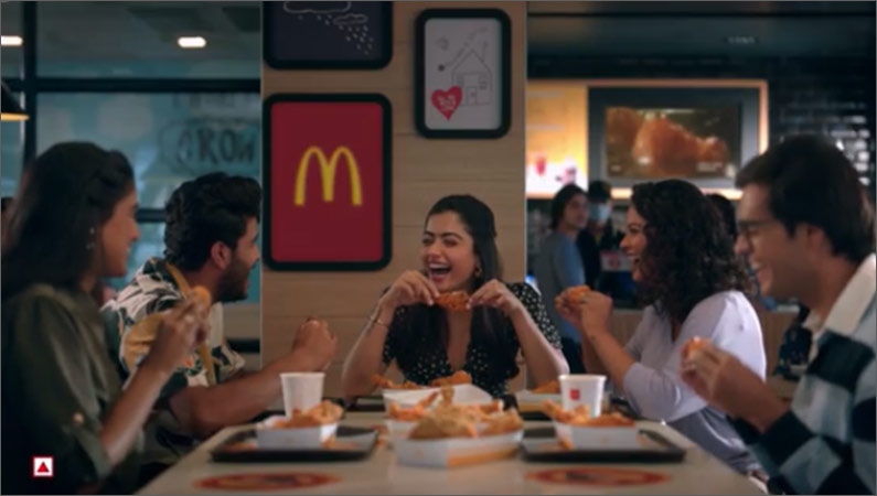 Rashmika Mandanna stars in the latest campaign launched by McDonald’s