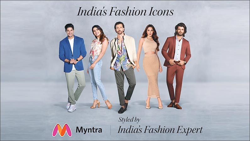 Myntra's latest brand campaign featuring leading fashion icons set to strengthen its position as India's Fashion Expert