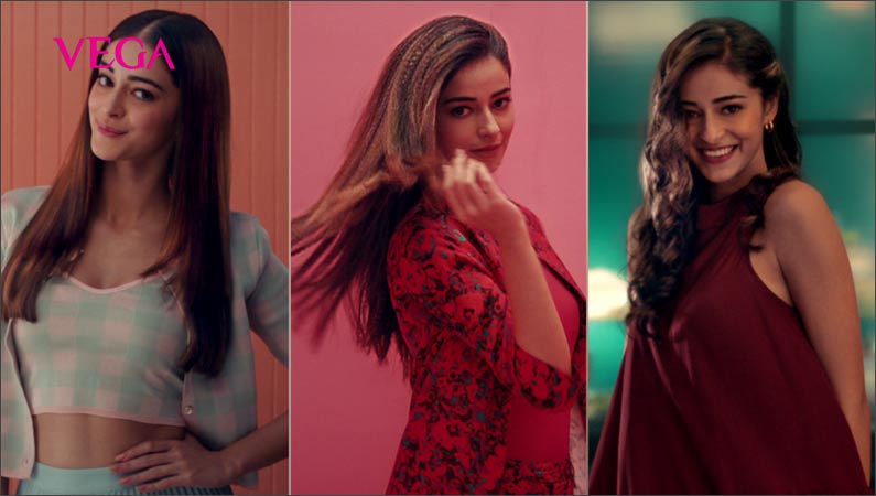 VEGA Announces New Campaigns for 3 in 1 Hair Styler and Hair Brushes featuring Ananya Panday