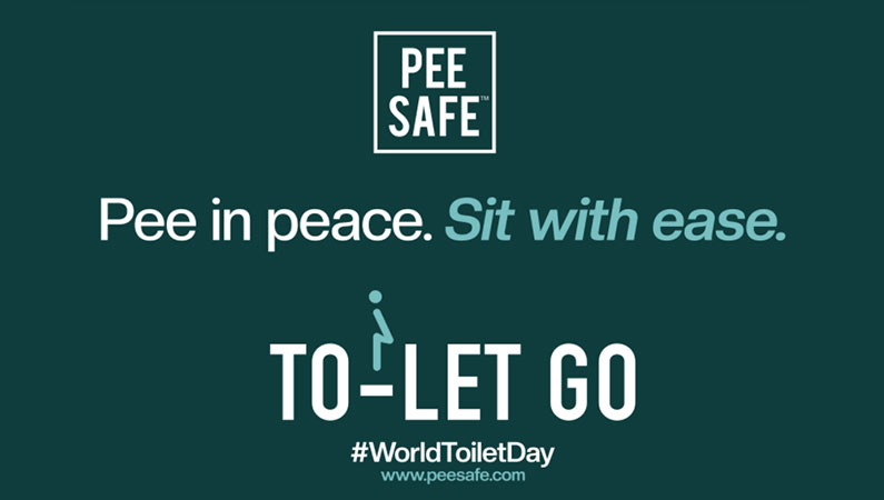 Pee Safe launches To-Let-Go campaign