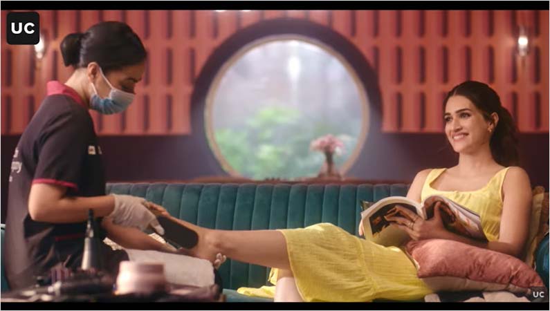 Kriti Sanon urges women to experience salon-like feels at home in Urban Company's new ad