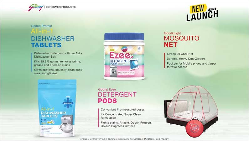 Godrej Consumer Products expands e-commerce business, launches three new digital-native products