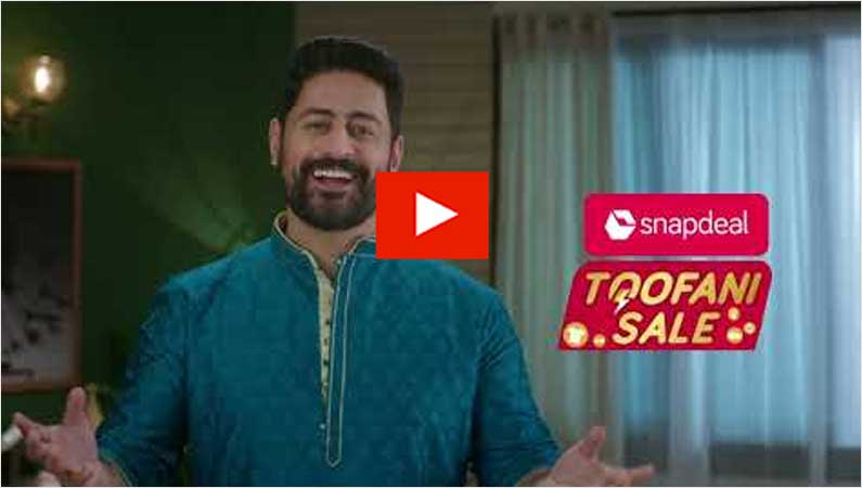 Mohit Raina ushers in festive cheer with Snapdeal's Toofani Sale