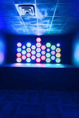 Engage in the exciting Golf Glow Dark Mini Putt experience at PixelPulsePlay vaughan