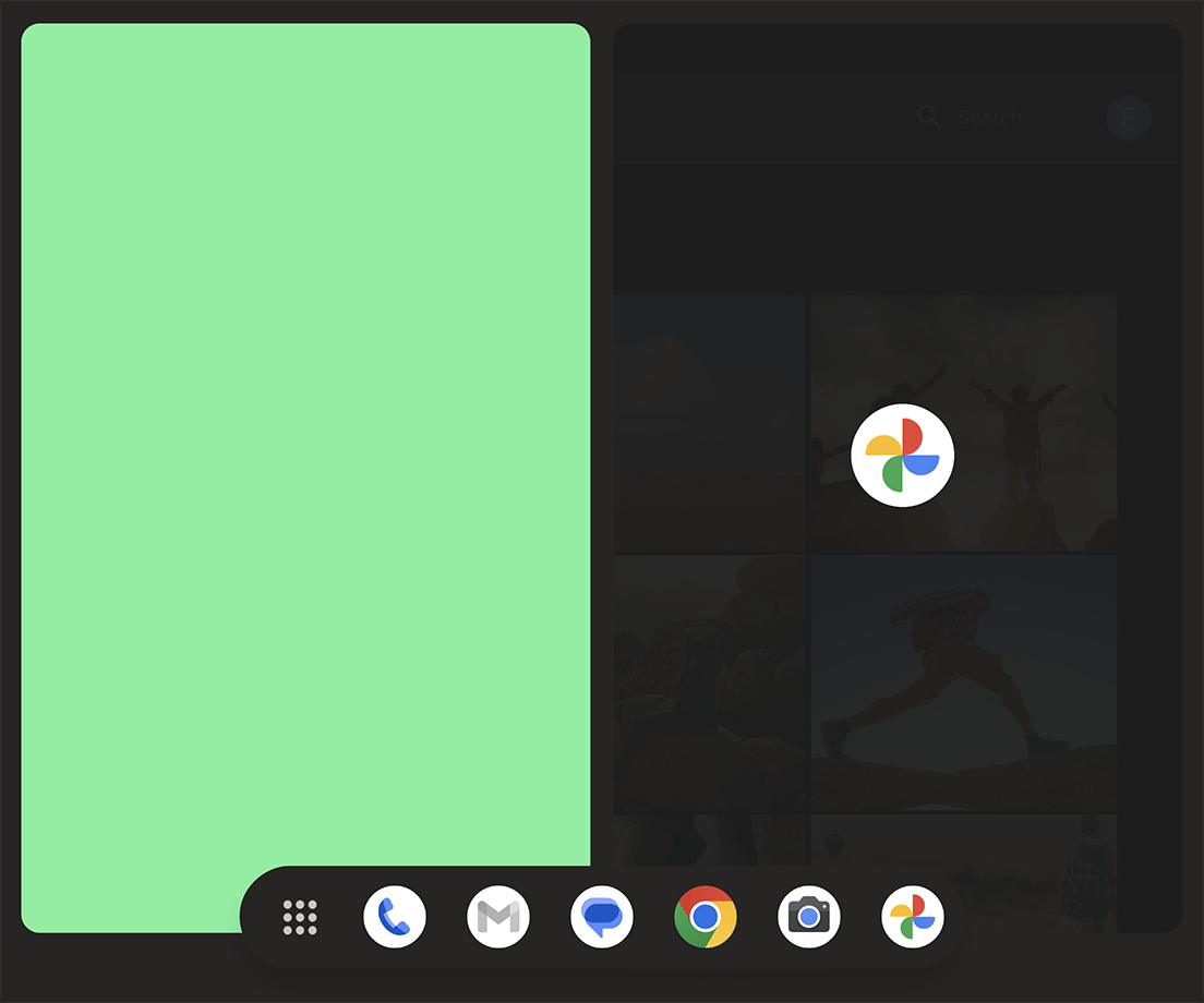 split screen apps pixel