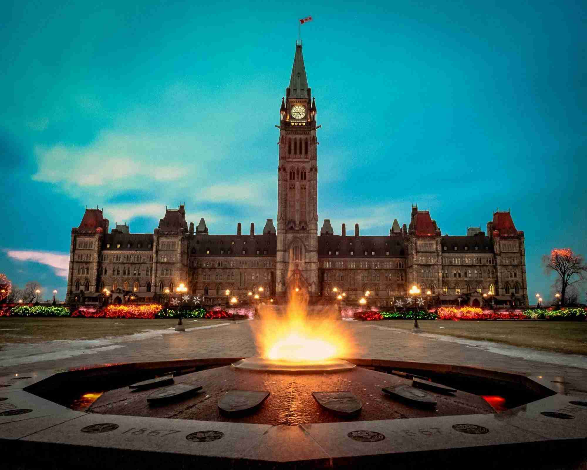 Parliament of Canada by Shawn M Kent