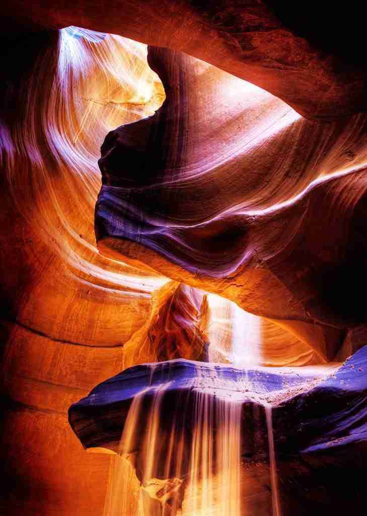 Antelope Canyon Long Exposure-Photo by Chase Lindberg