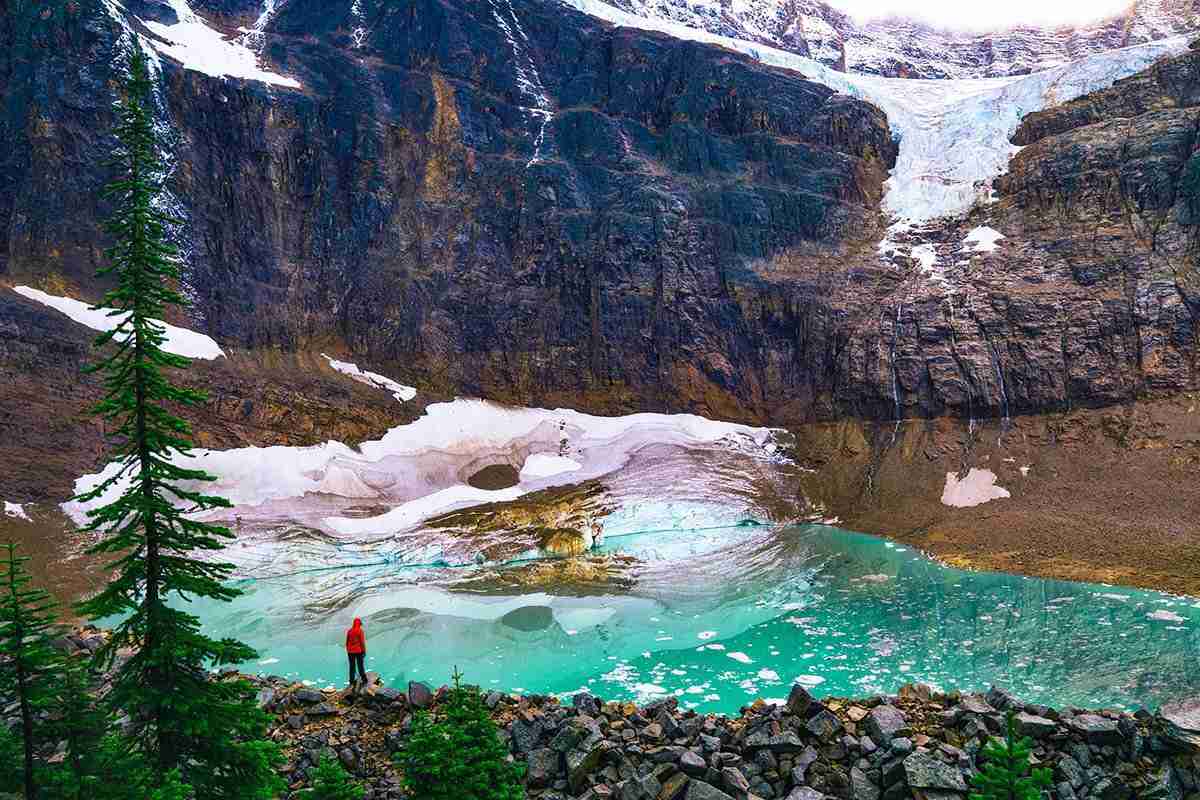 Mount Edith Cavell by Joshua Woroniecki