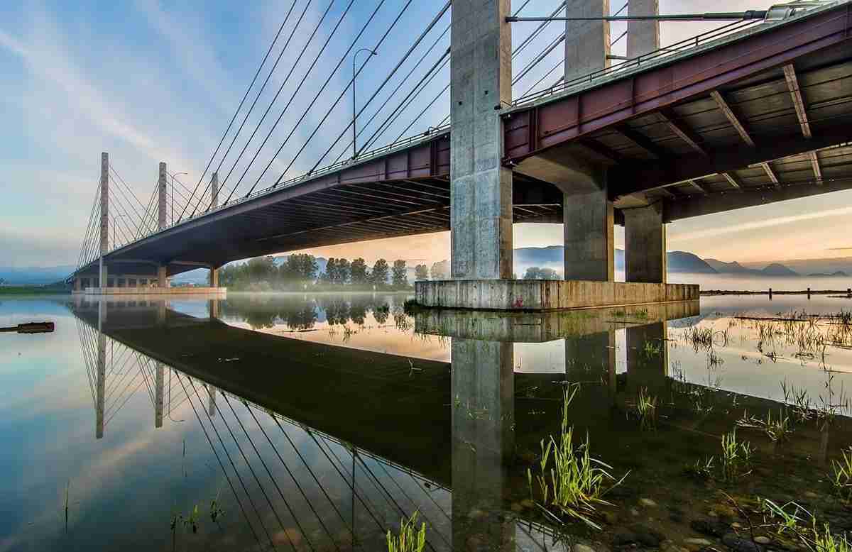 Pitt River Bridge by James Wheeler