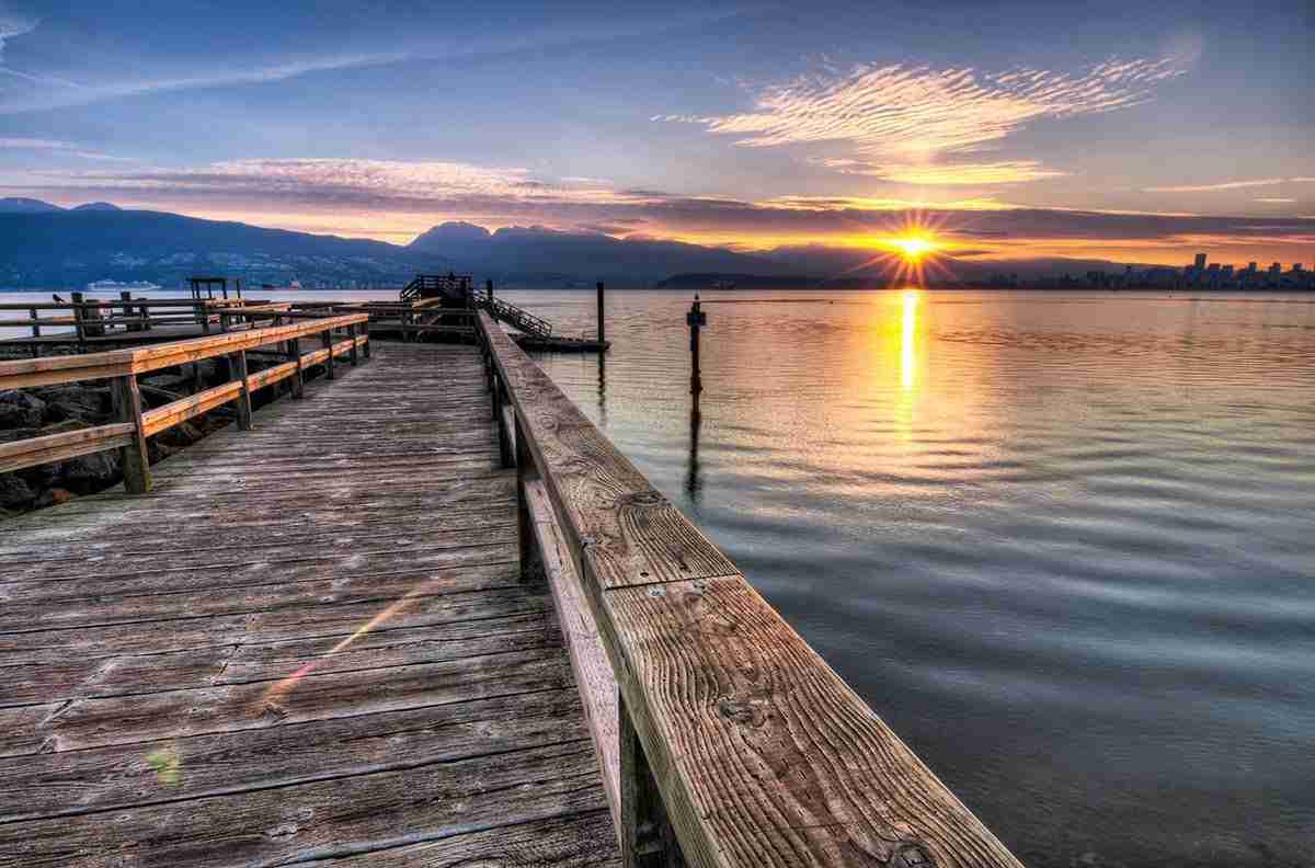 Jericho Beach Pier by James Wheeler
